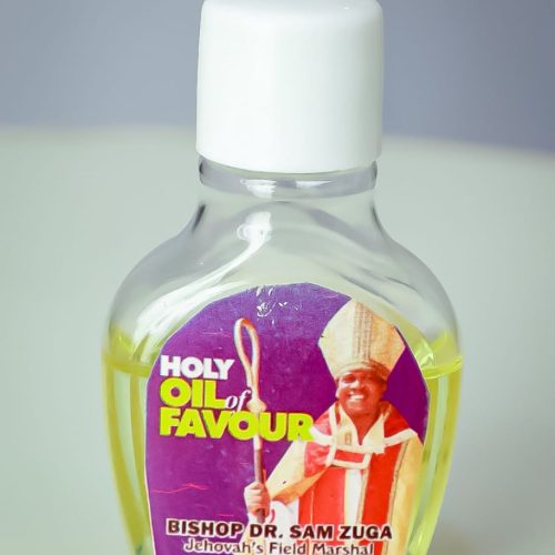 HOLY OIL FAVOUR(HOF): For favour, grace and positive aura.
