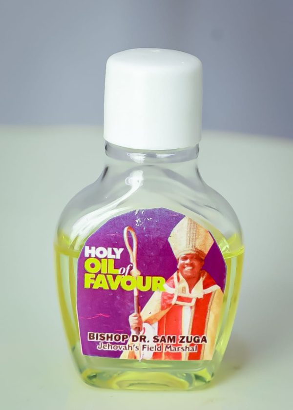 HOLY OIL FAVOUR(HOF): For favour, grace and positive aura.